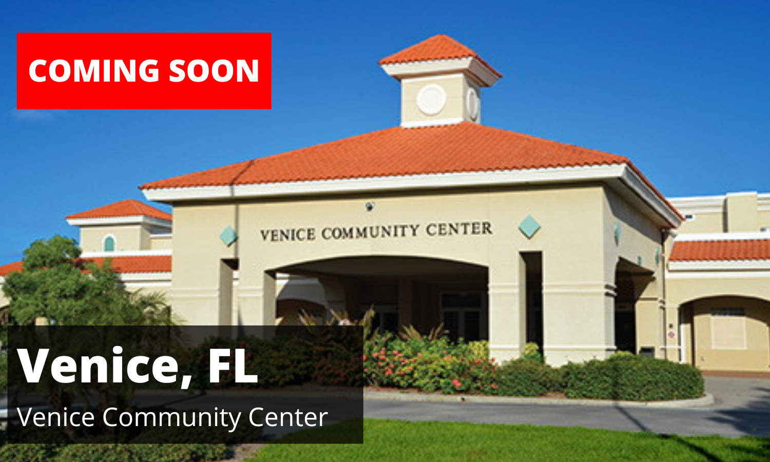 VCC Coming Soon Website Icon Venice FL Season Tickets Coming Soon at Venice Community Center