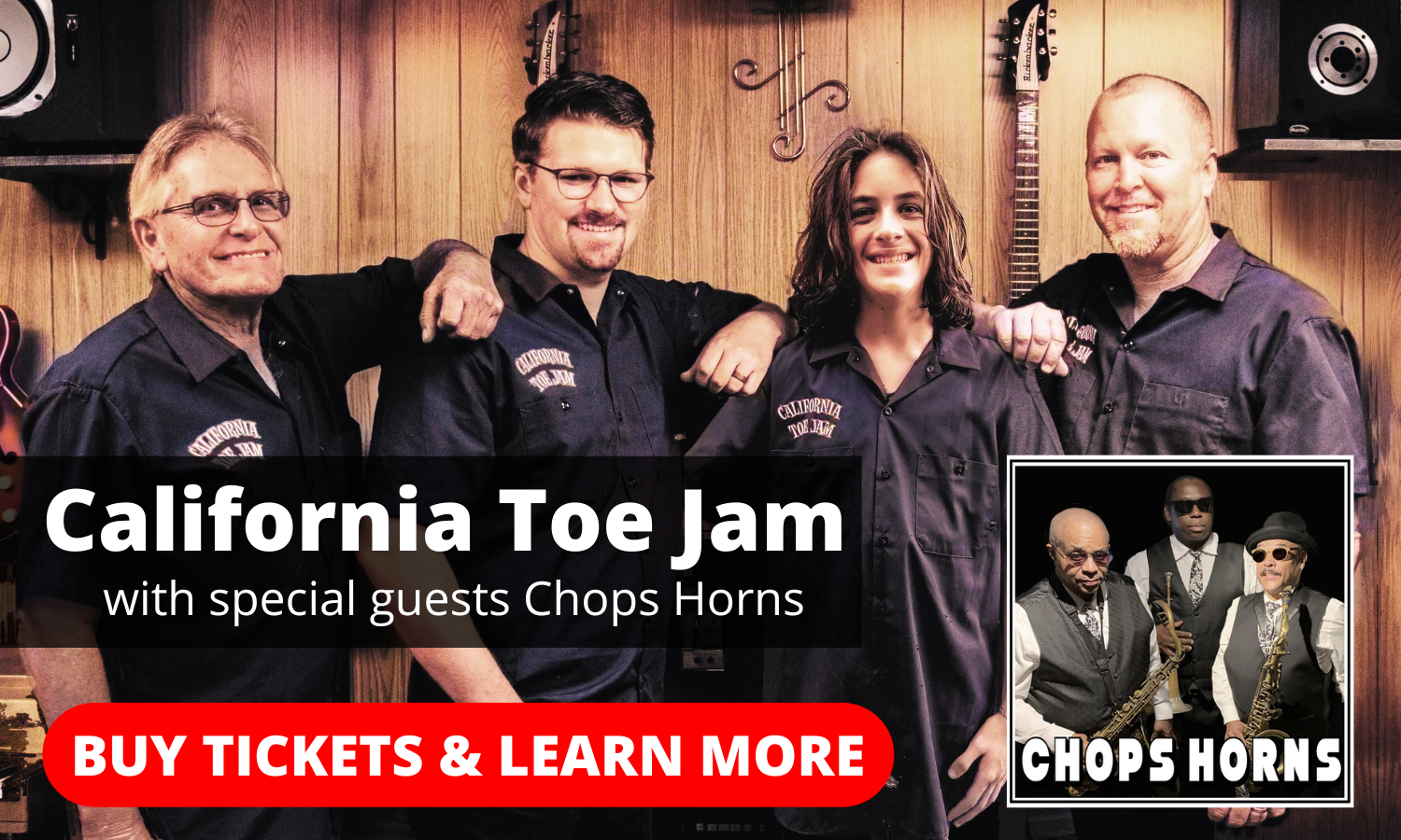 California Toe Jam Chops Buy Tickets & Learn More