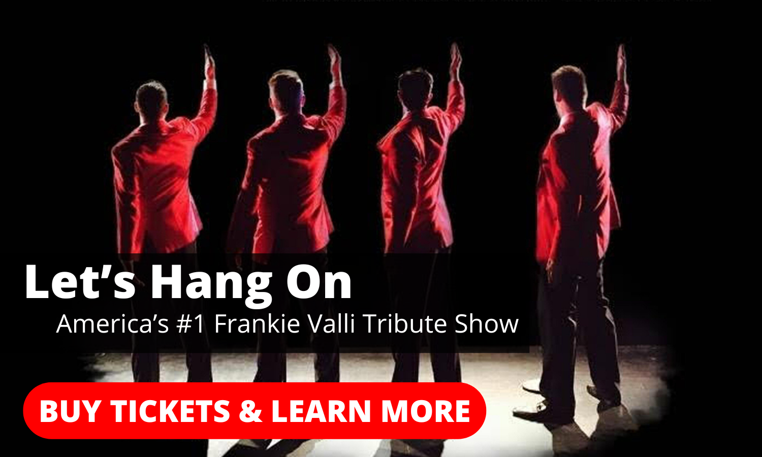 Let's Hang On Buy Tickets & Learn More Band Website Icon