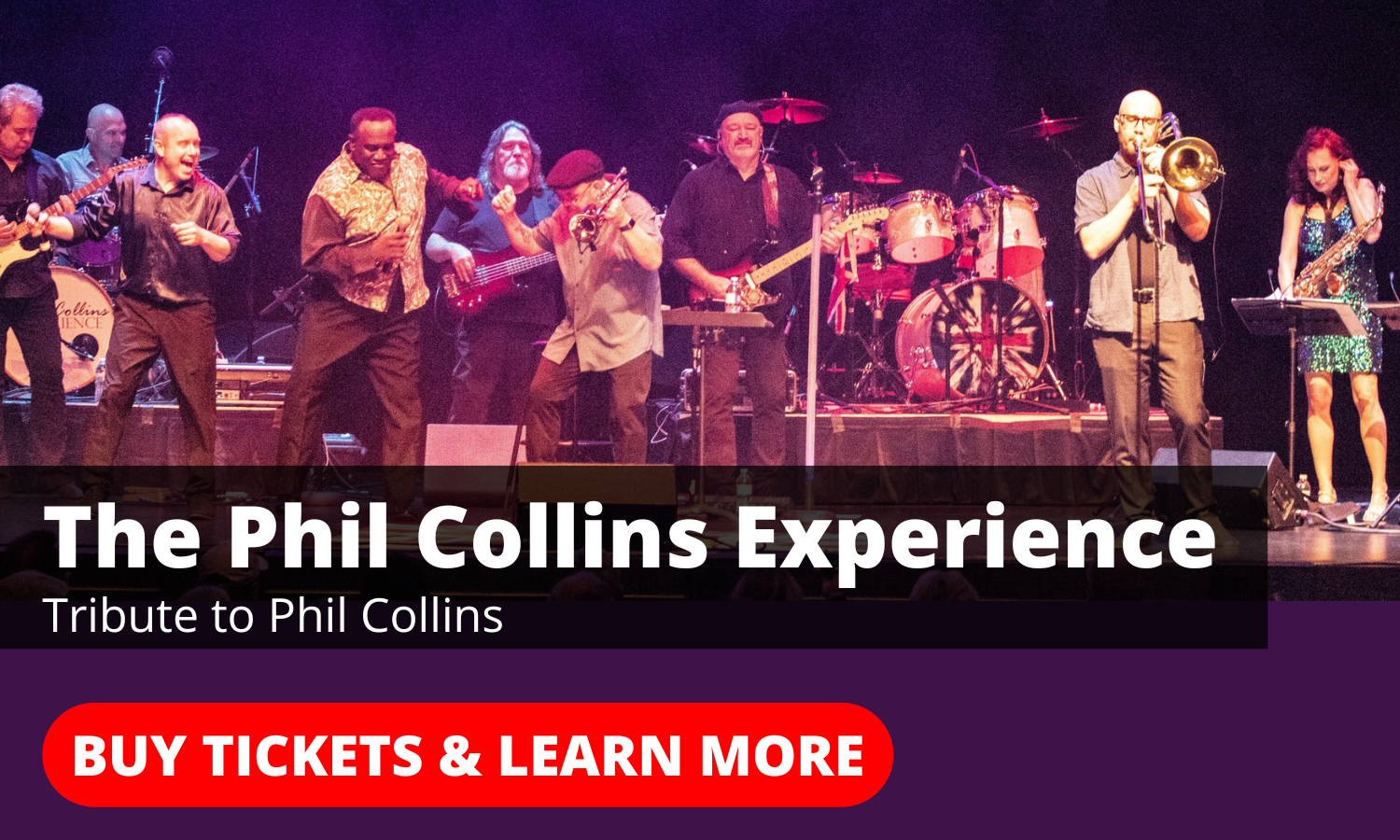 Phil Collins Experience Buy Tickets Website Icon